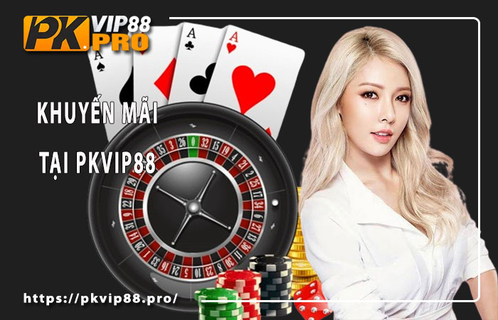 Giới thiệu về khuyến mãi nhà cái pkvip88